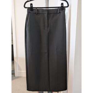 Aritzia Midi Skirt Black size 6